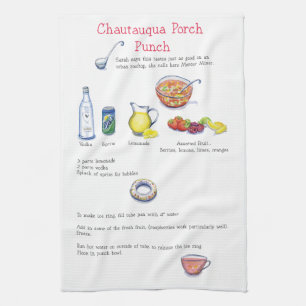 Paño De Cocina Sacador del pórtico de Chautauqua
