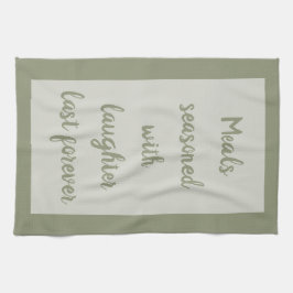 Paño De Cocina Sage - Blanco