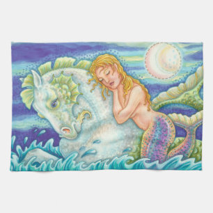 Paño De Cocina Sailor's Dream Mermaid HAND TOWELS Merhorse
