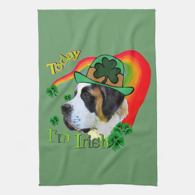 Paño De Cocina Saint Bernard St Patricks (Vertical)