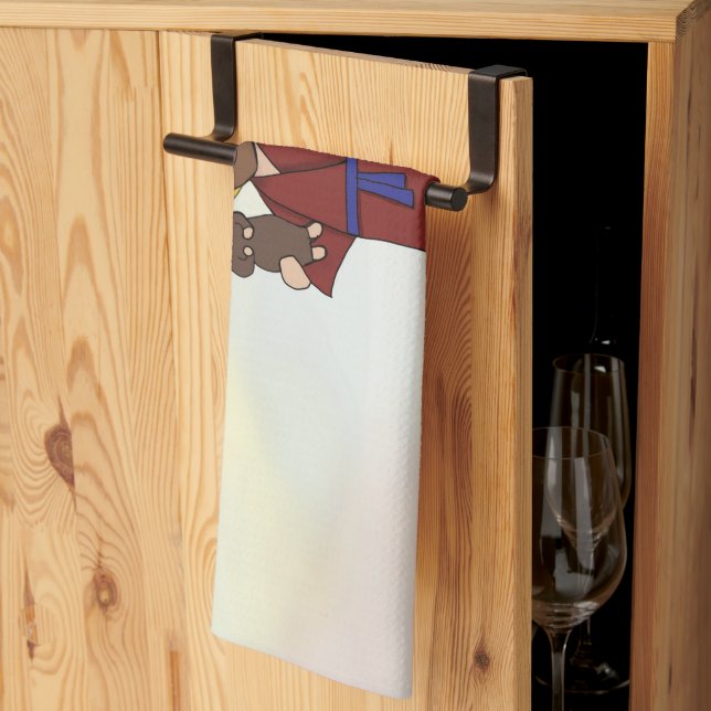 Paño De Cocina Saint Christopher Feast Day (Pliegue de tercios)