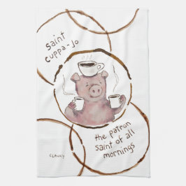 Paño De Cocina Saint Cuppa Jo Absurdi-tea towel
