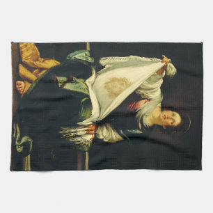 Paño De Cocina Saint Veronica por Bernardo Strozzi