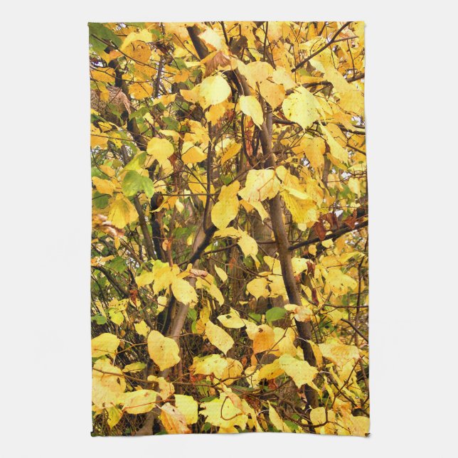 PAÑO DE COCINA SALIDAS DE OTOÑO AMARILLO (Vertical)