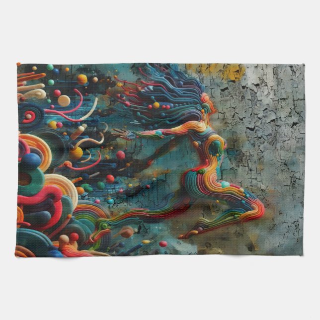 Paño De Cocina Salto (Horizontal)