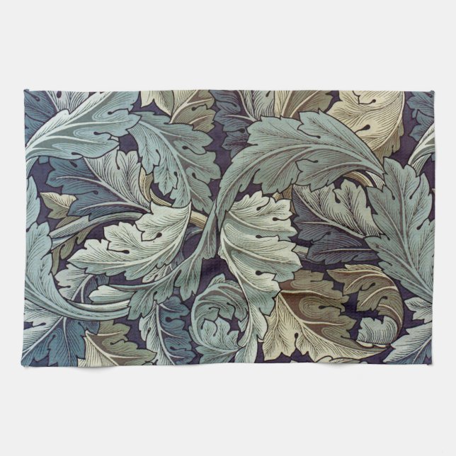 Paño De Cocina Saltos de fondo de William Morris Acanthus (Horizontal)