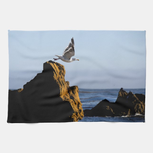 Paño De Cocina Saltos de gaviota (Horizontal)