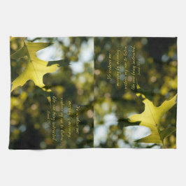 Paño De Cocina Saltos de Isaías con verso de sol matutino