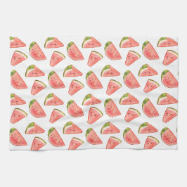 Paño De Cocina Saltos de la sandía de verano