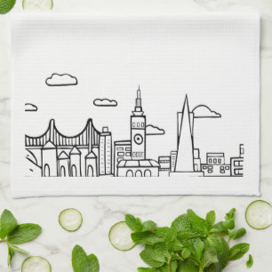 Paño De Cocina San Francisco Dishtowel