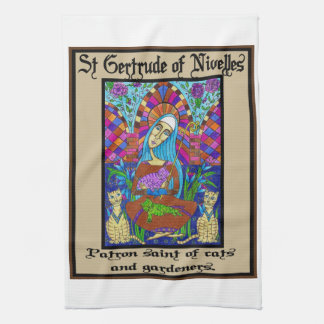 Paño De Cocina San Gertrude de Nivelles