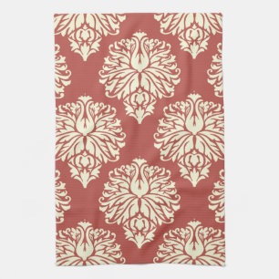 Paño De Cocina Sandía Cottage Damask del Sur