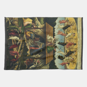 Paño De Cocina Sandro Botticelli - La Natividad Mística – Arte Fi