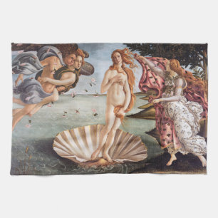 Paño De Cocina Sandro Botticelli - Nacimiento de Venus