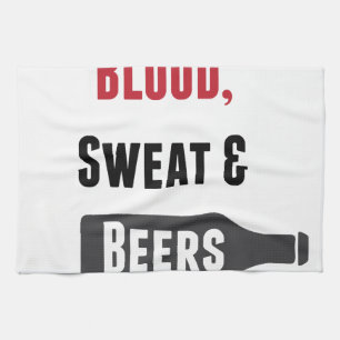 Paño De Cocina Sangre, sudor y cervezas