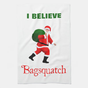 Paño De Cocina Santa Claus - Bagsquatch