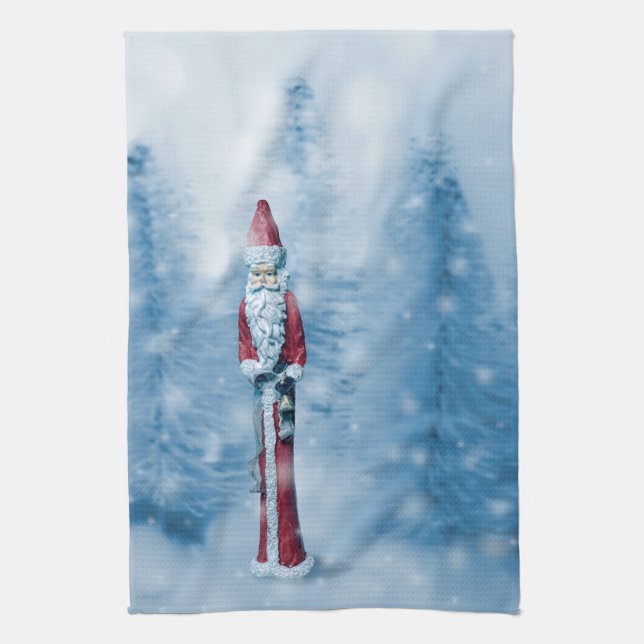 Paño De Cocina Santa Claus: Los años malos (Vertical)