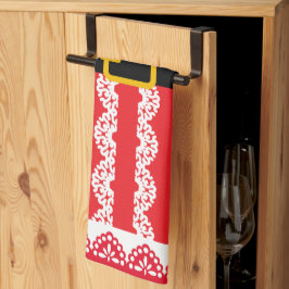 Paño De Cocina Santa personalizado Navidad 