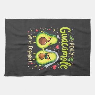 Paño De Cocina Santo Guacamole Somos parejas comprometidas Novia