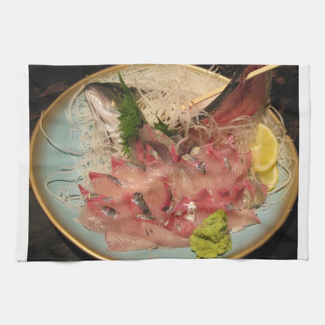 Paño De Cocina Sashimi 刺 身 (Horizontal)