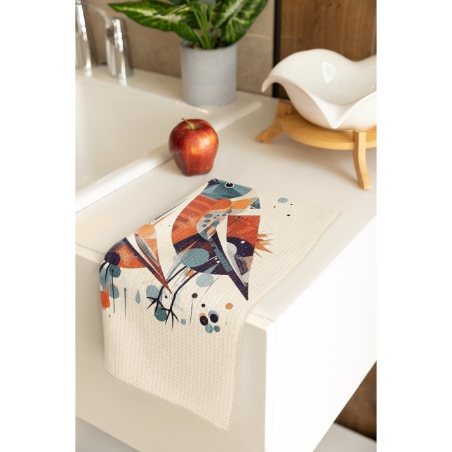 Paño De Cocina Scandi Aviary Duet, personalizado (Subido por el creador)