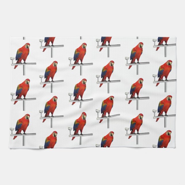 Paño De Cocina Scarlet Macaw (Horizontal)