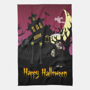 Paño De Cocina Scary Halloween