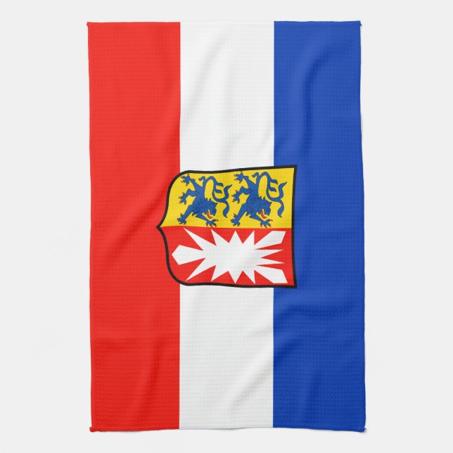 Paño De Cocina Schleswig-Holstein bandera (Vertical)