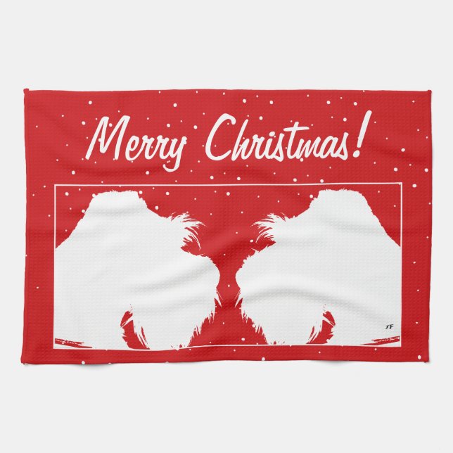 Paño De Cocina Schnauzer (Horizontal)