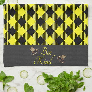 Paño De Cocina "Sé Amable" Gingham
