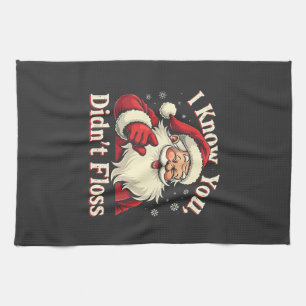 Paño De Cocina Sé que no abandonaste a Dentist Dental Santa