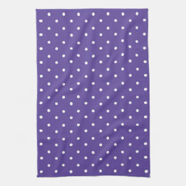Paño De Cocina Seamless  medium purple polka dot pattern