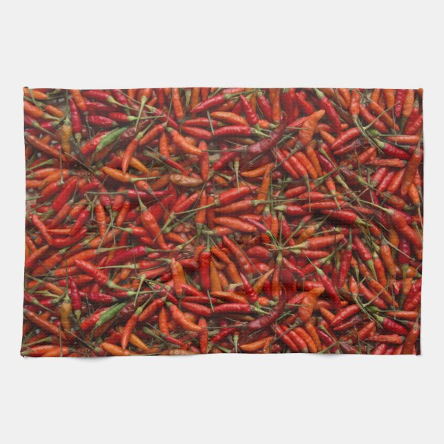 Paño De Cocina Secado de Red Hot Chili Peppers (Horizontal)