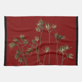 Paño De Cocina Seed Pods on a Kitchen Towel