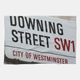 Paño De Cocina señal de Downing Street