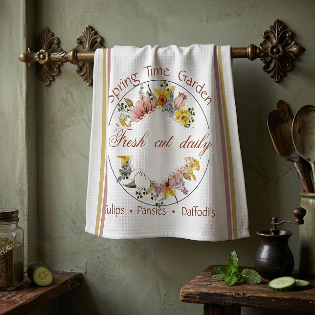 Paño De Cocina señal de Jardín de primavera (Subido por el creador)