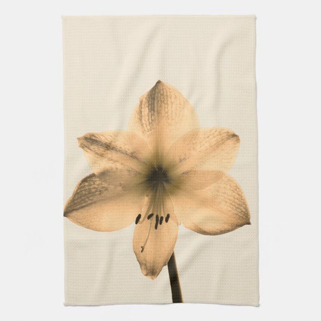 Paño De Cocina sepia amaryllis (Vertical)