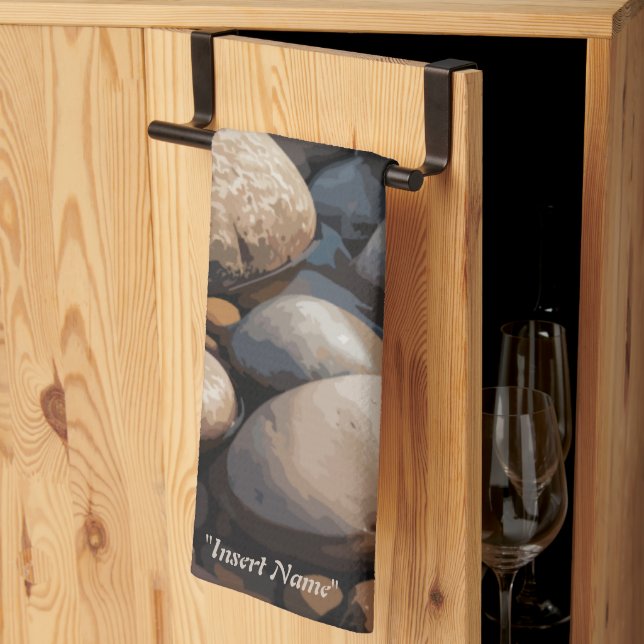 Paño De Cocina Serenity Stones (Pliegue de tercios)