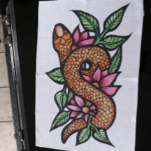 Serpiente de flor