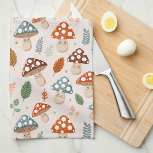 Paño De Cocina Seta, Follaje de otoño, Patrón de la naturaleza