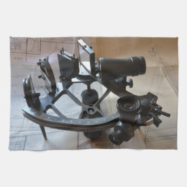 Paño De Cocina Sextante Antiguo
