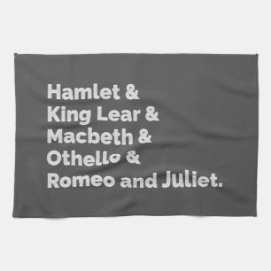 Paño De Cocina Shakespeare Plays I