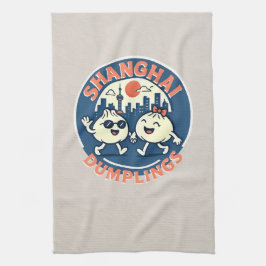 Paño De Cocina Shanghai Dumplings Cute Fun Design
