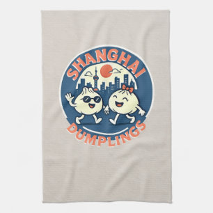 Paño De Cocina Shanghai Dumplings Cute Fun Design