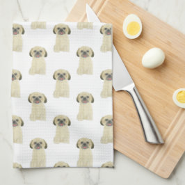 Paño De Cocina Shih Tzu (Blonde Tan Golden)