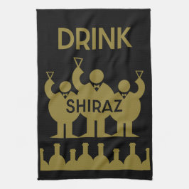 Paño De Cocina Shiraz Wine Drinkers