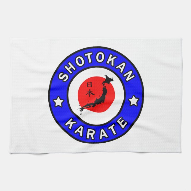 Paño De Cocina Shotokan Karate (Horizontal)