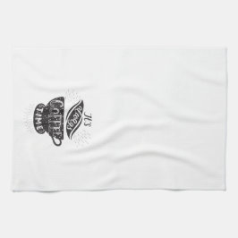 Paño De Cocina Siempre es hora del café