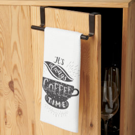 Paño De Cocina Siempre es hora del café