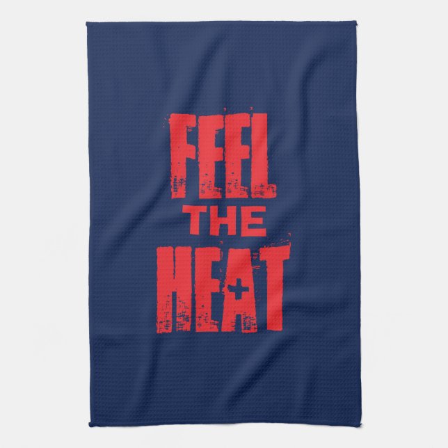 Paño De Cocina Siente el calor (Vertical)